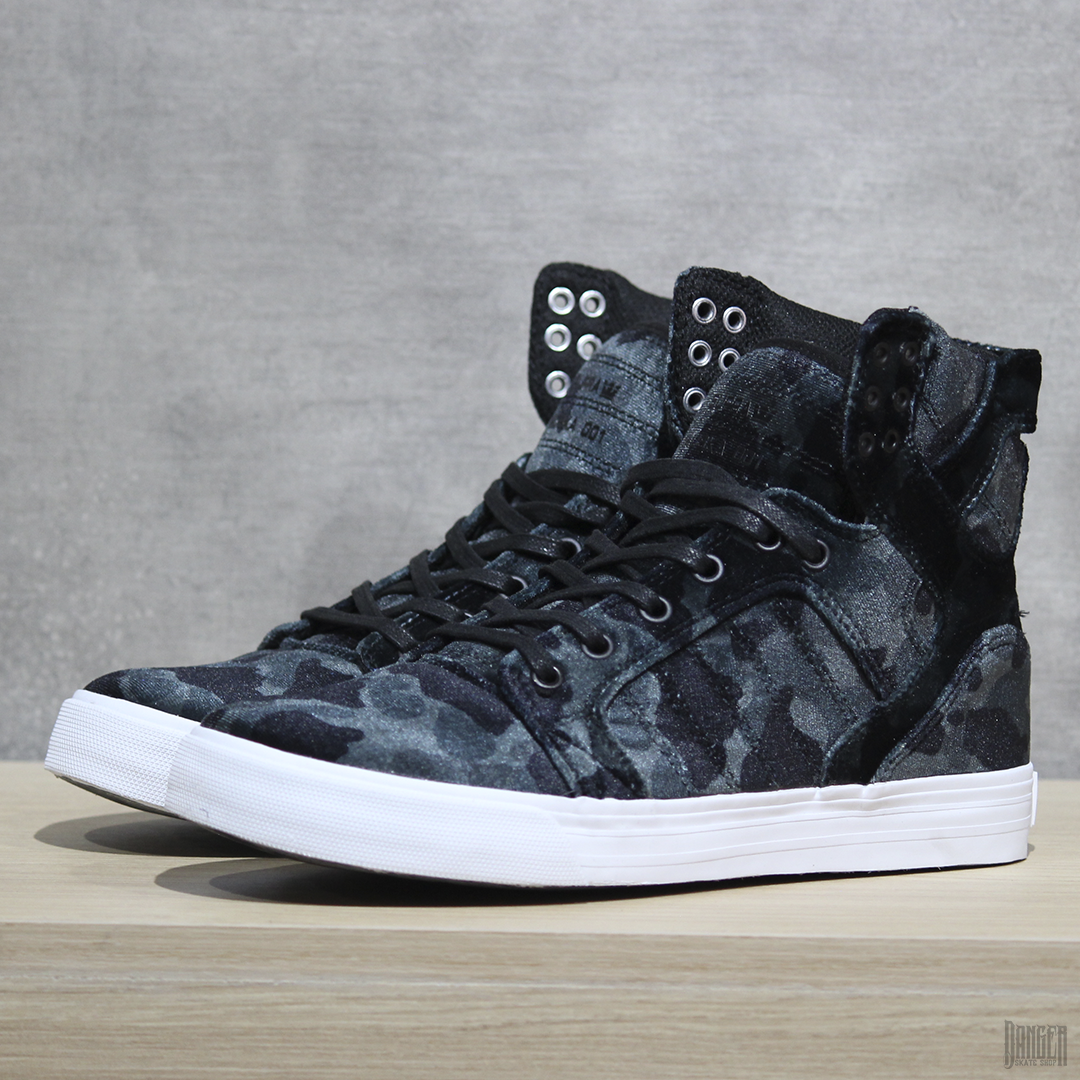 Tenis Supra Footwear Skytop Black Camo White