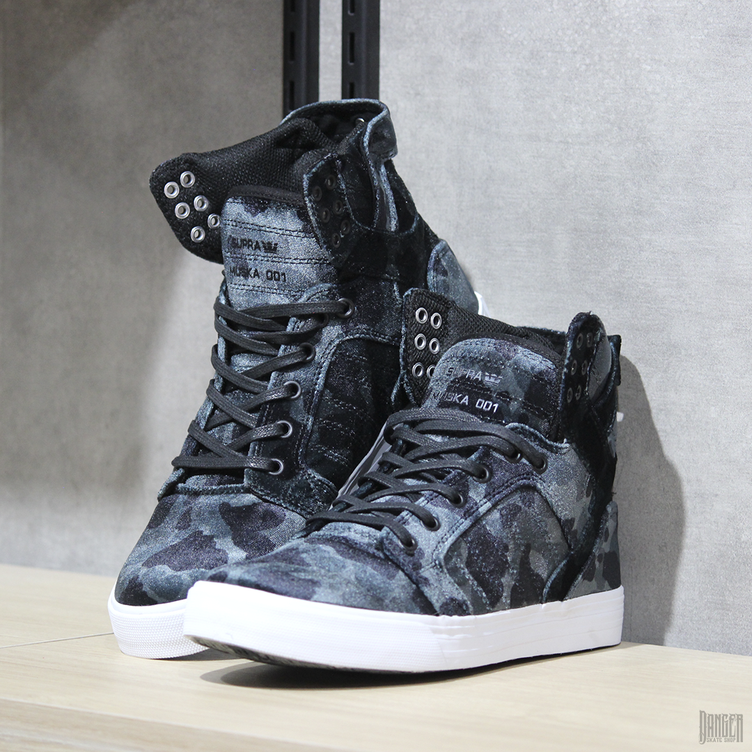 Tenis Supra Footwear Skytop Black Camo White