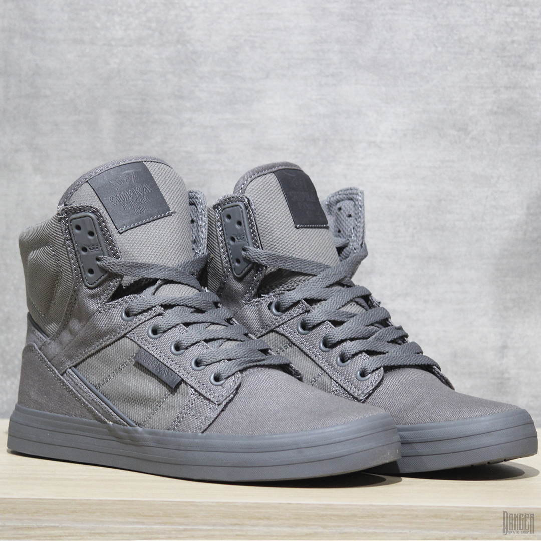 Tenis Supra Footwear Ridgemont Grey Monochrome