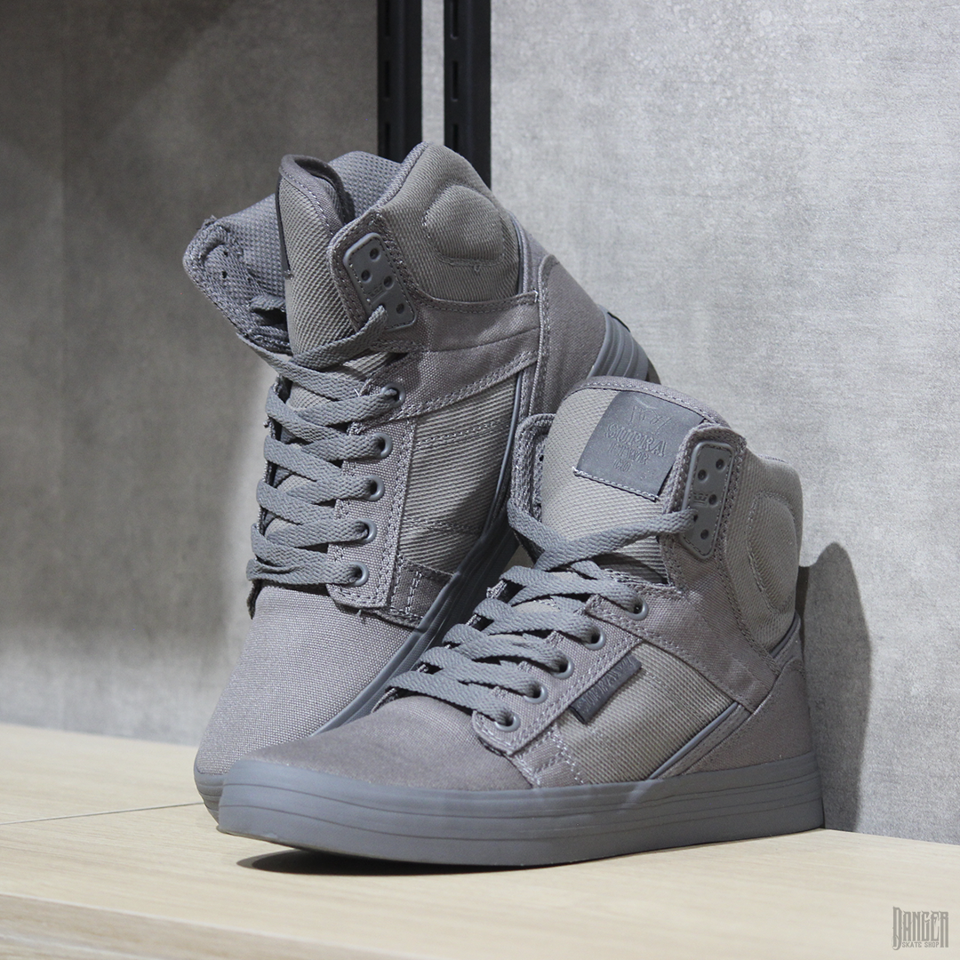 Tenis Supra Footwear Ridgemont Grey Monochrome