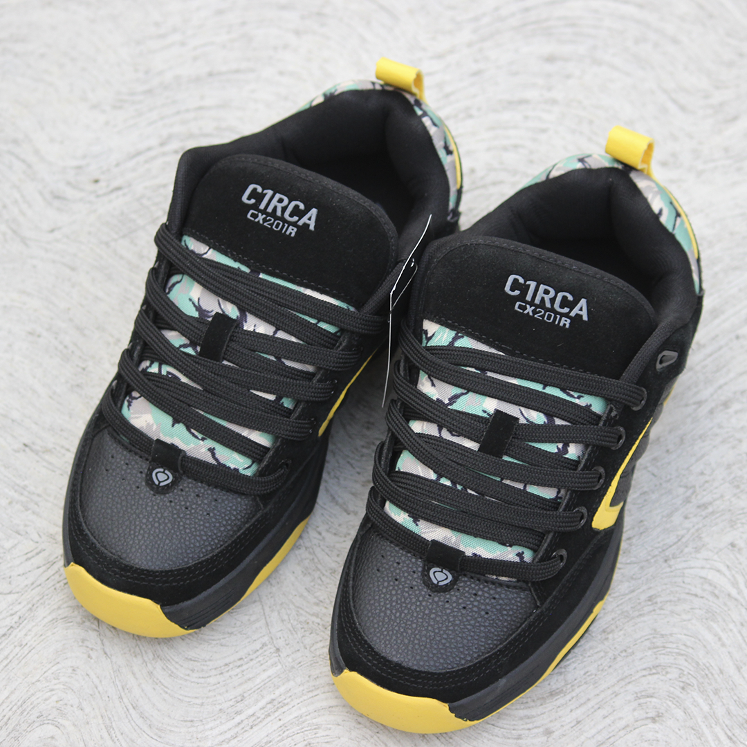 Tenis C1rca CX201R Black Yellow Camo