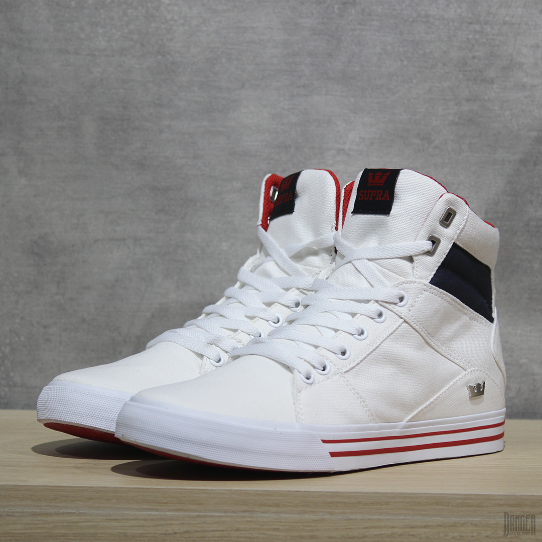 Tenis Supra Footwear Aluminum Navy Star White