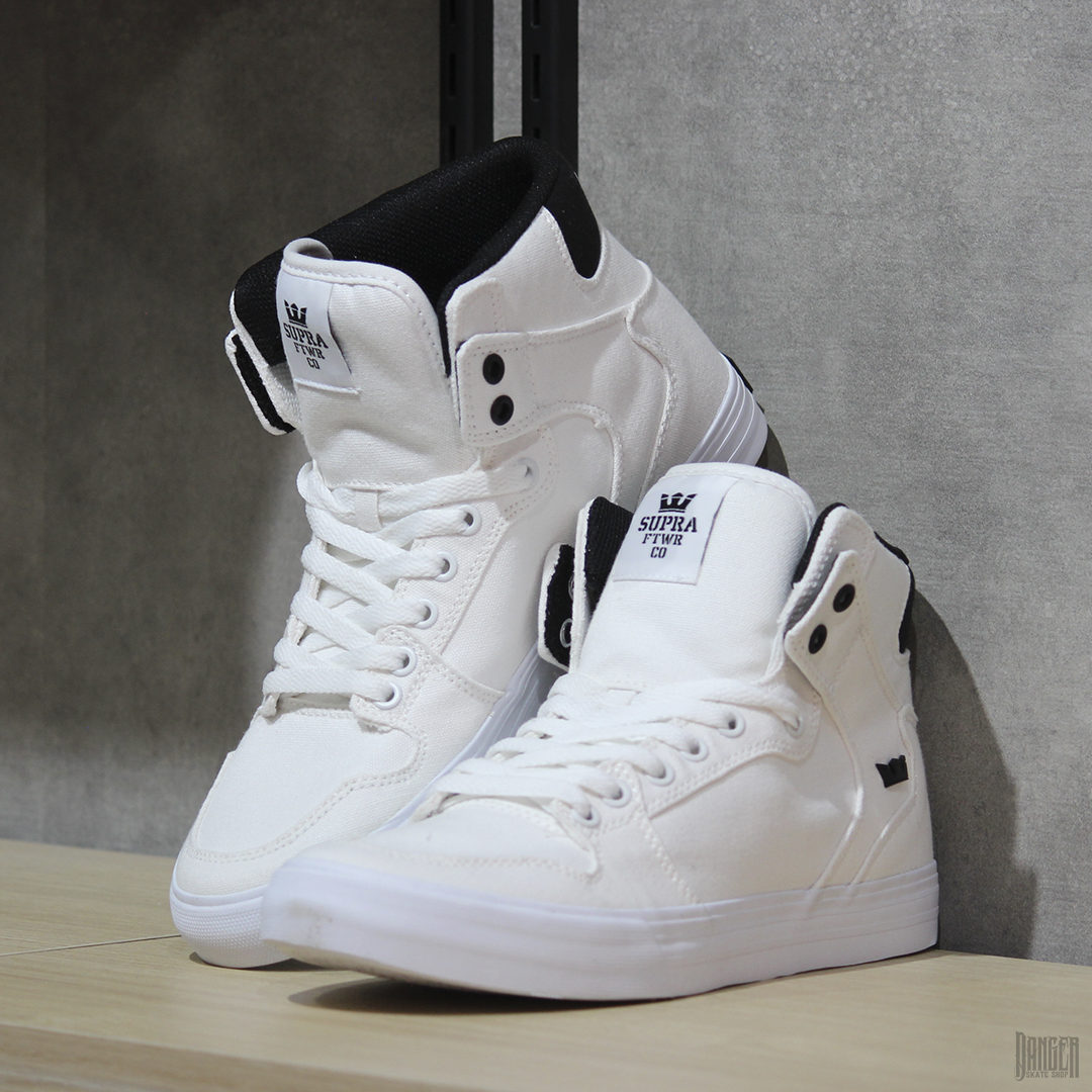 Tenis Supra Footwear Vaider White Black White