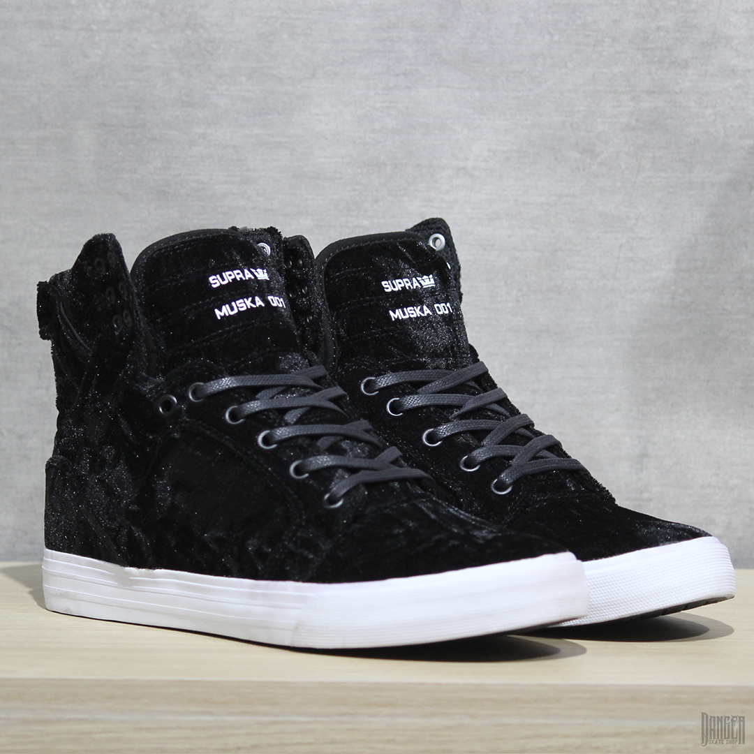 Tenis Supra Footwear Skytop Black White White