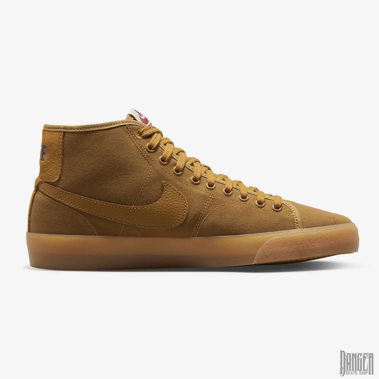 Tenis Nike SB Blazer Court Mid Premium Camel Gum