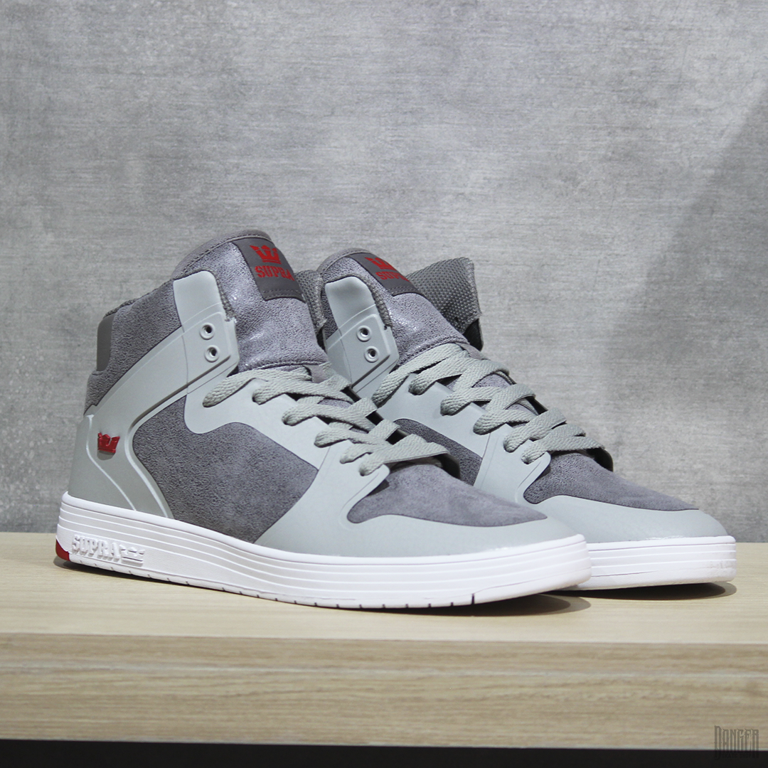 Tenis Supra Footwear Vaider 2.0 Ghost Grey White