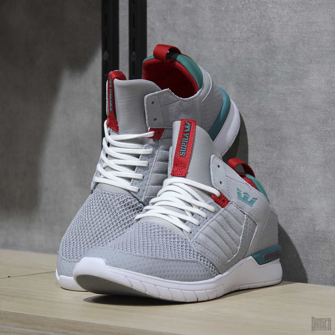 Tenis Supra Footwear Method LT Grey Teal White