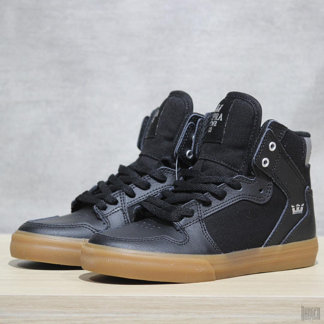 Tenis Supra Footwear Vaider Black Silver Gum