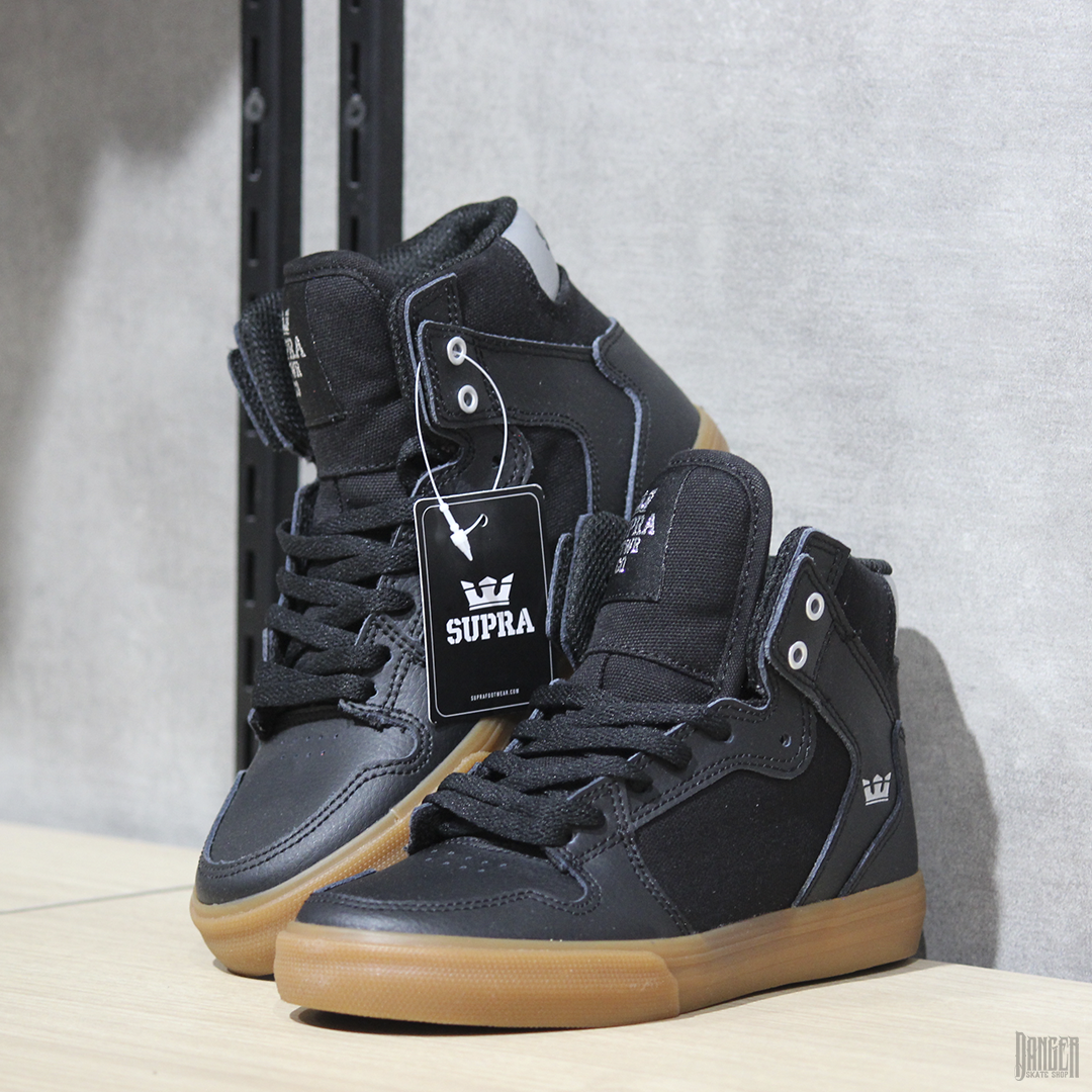 Tenis Supra Footwear Vaider Black Silver Gum