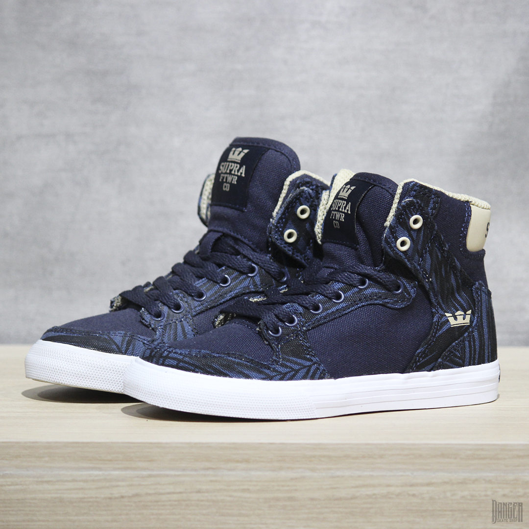 Tenis Supra Footwear Vaider Navy Mojave White