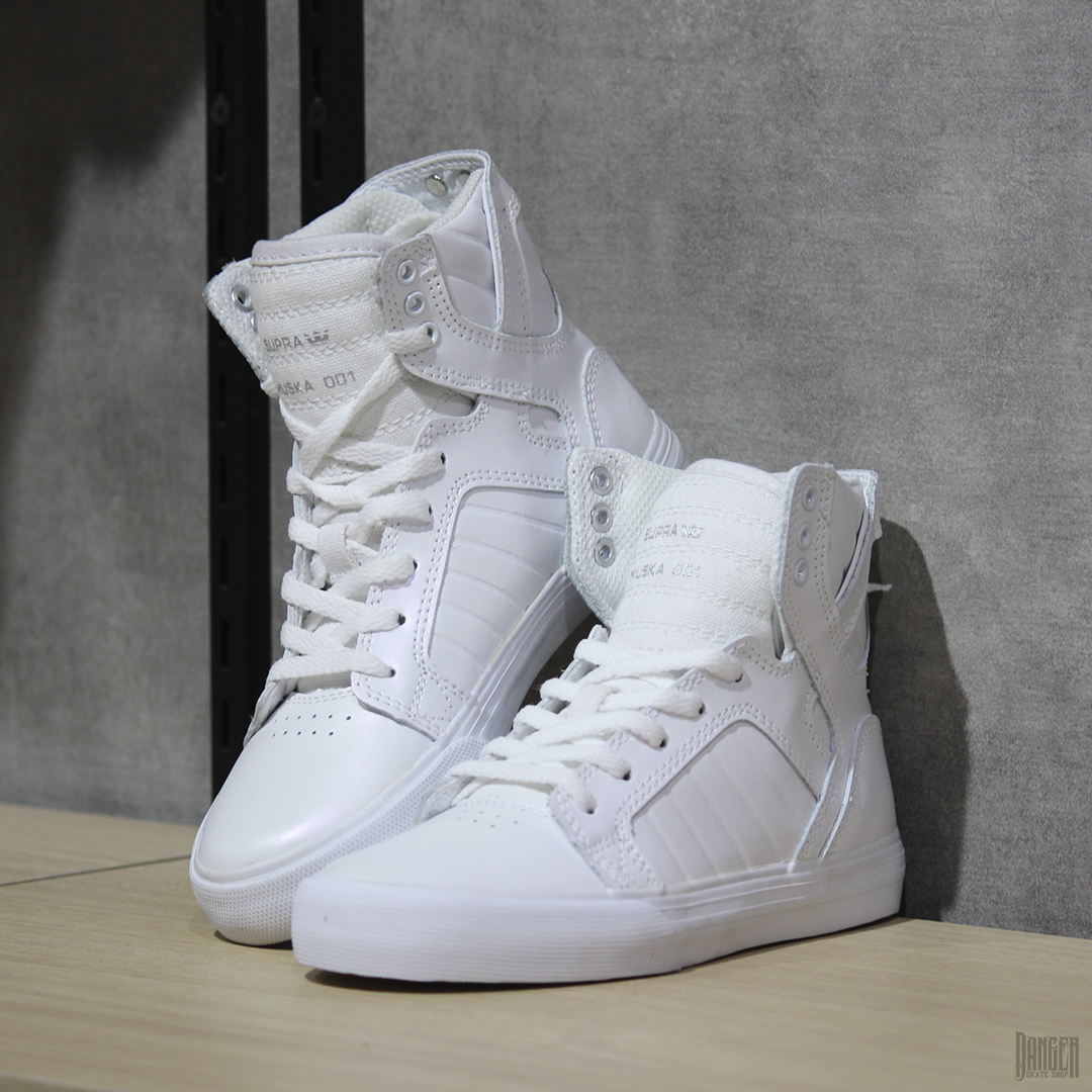 Tenis Supra Footwear Skytop Pearl White