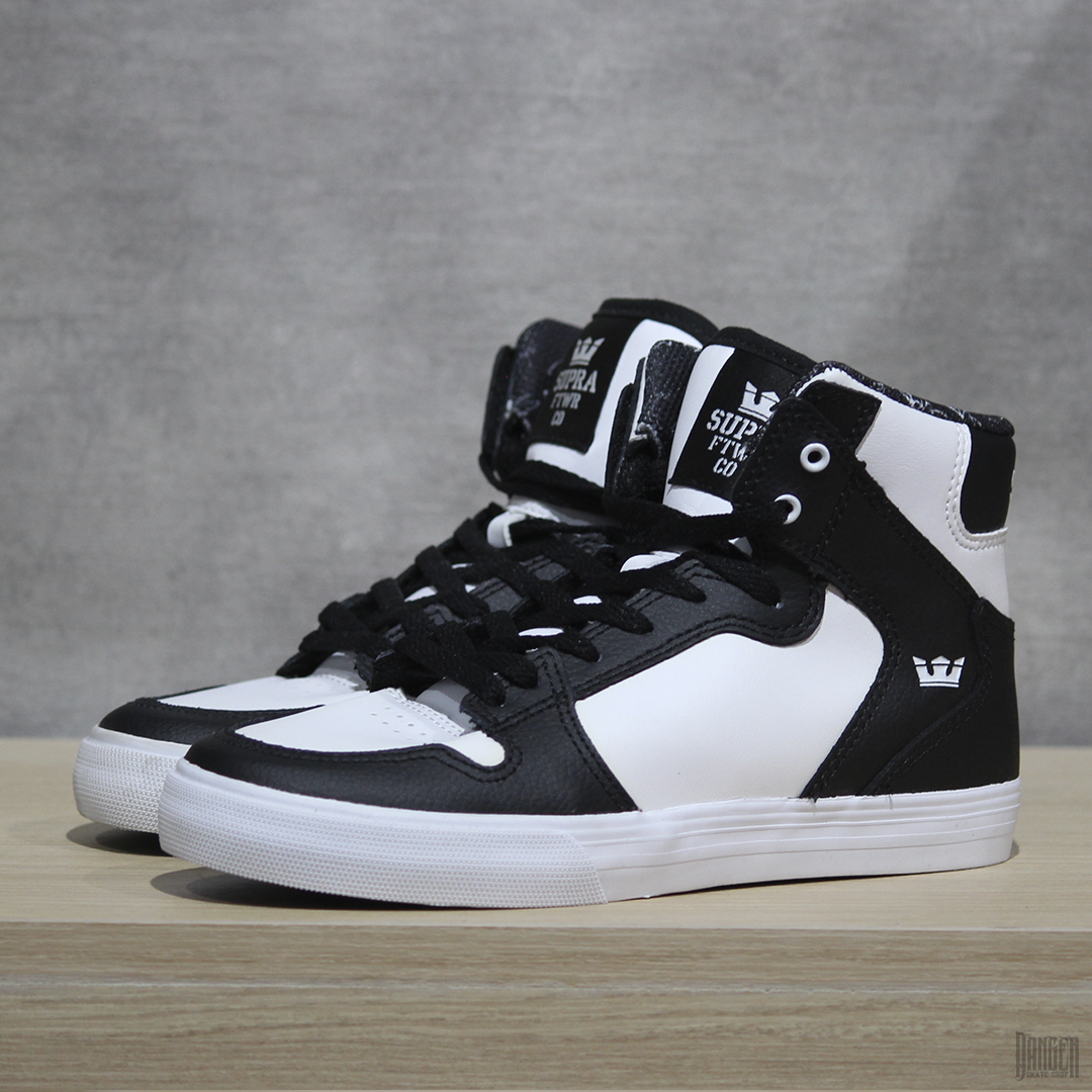 Tenis Supra Footwear Vaider White Black