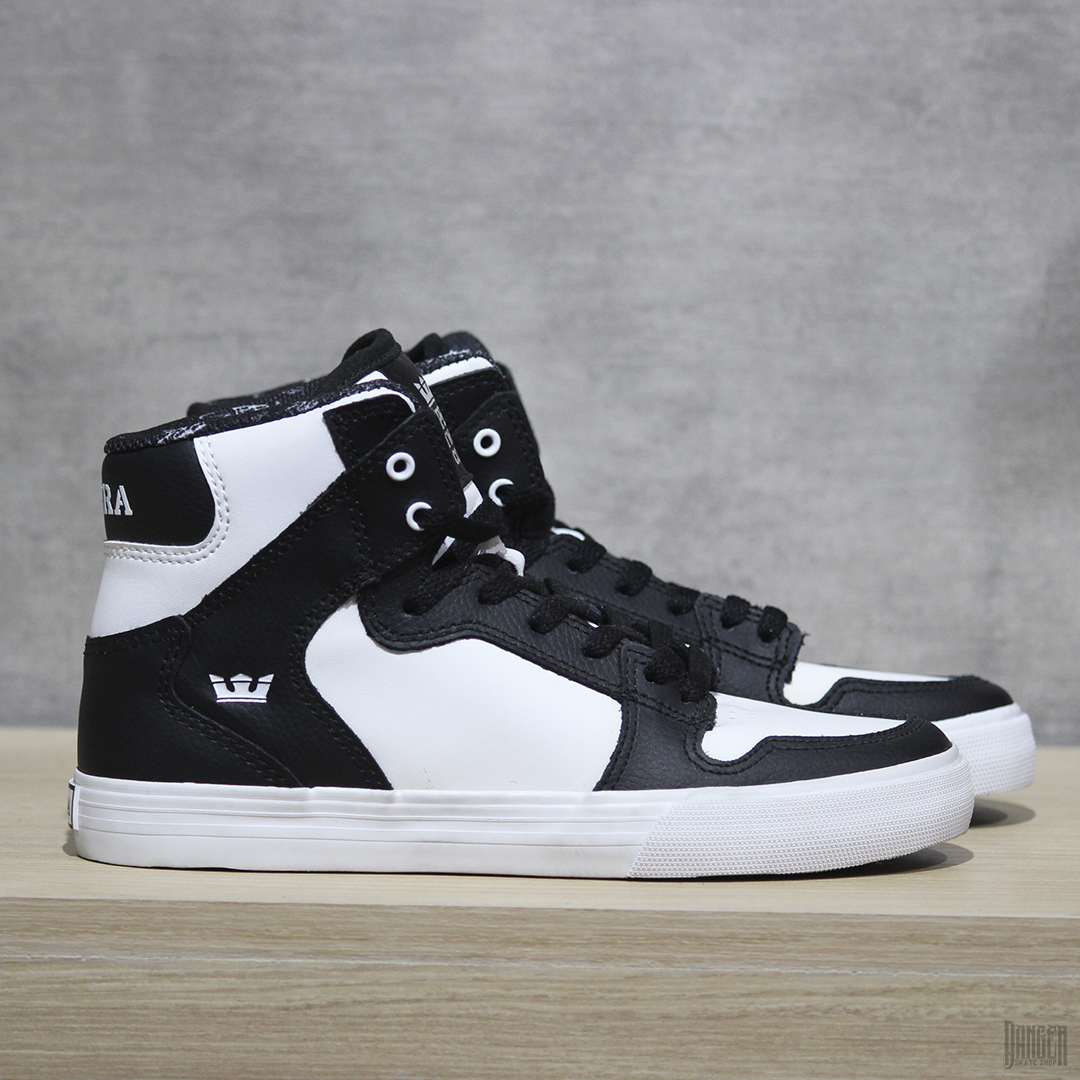 Tenis Supra Footwear Vaider White Black