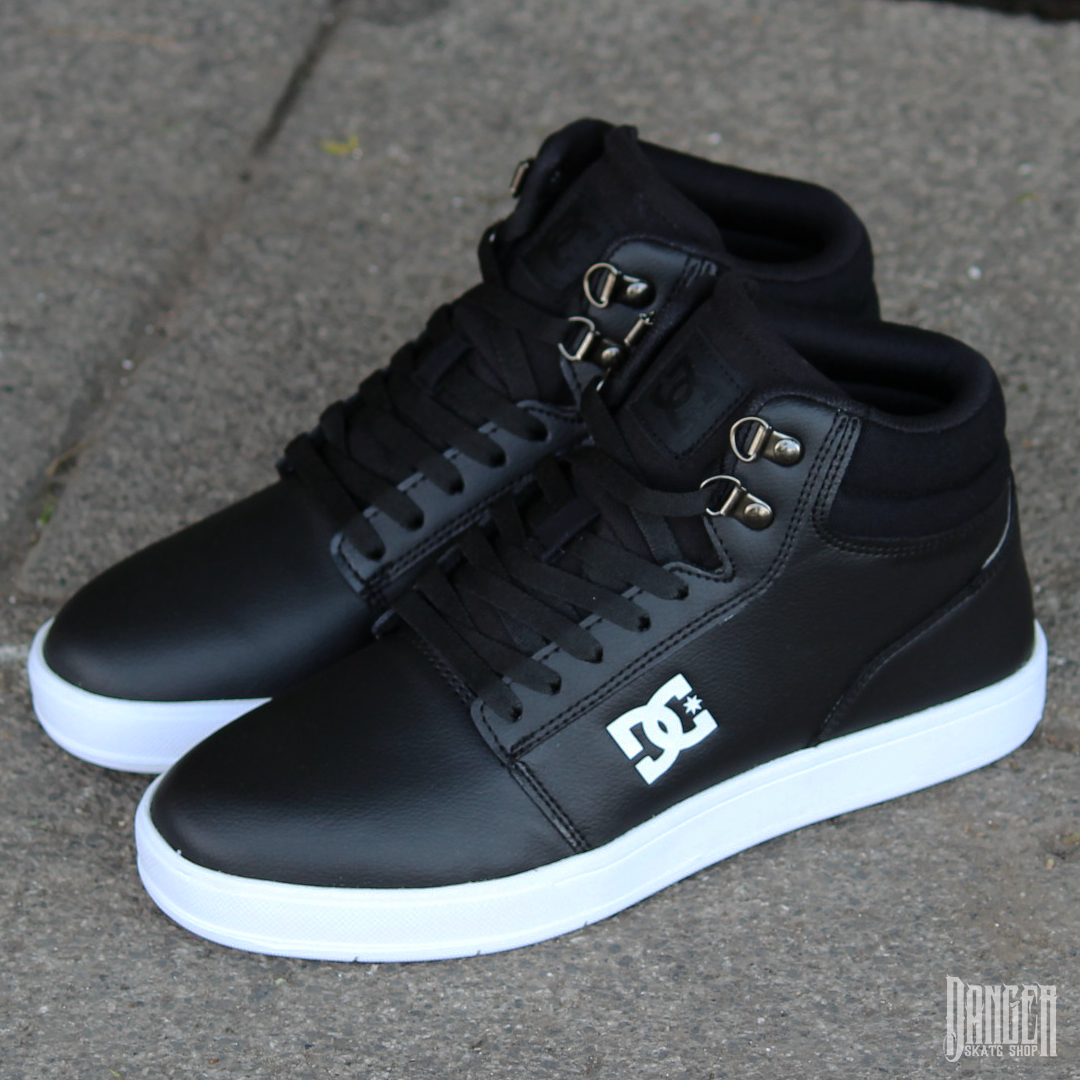 Tenis DC Crisis 2 Hi MX Black White