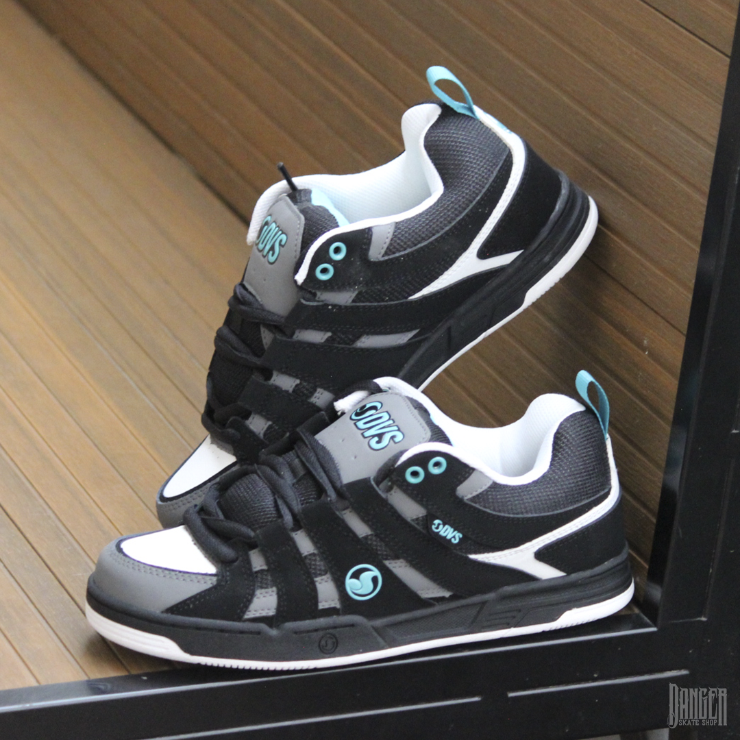 Tenis DVS Primo Black Charcoal Turquoise