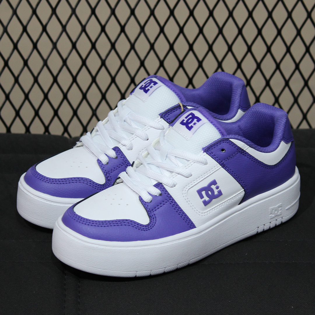 Tenis DC Manteca 4 Platform Grape White