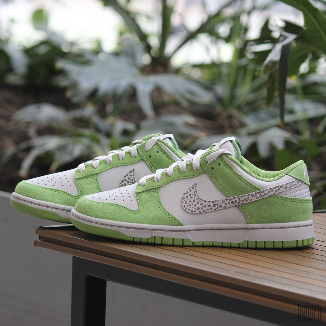 Tenis Nike Dunk Low Safari Swoosh Chlorophyll