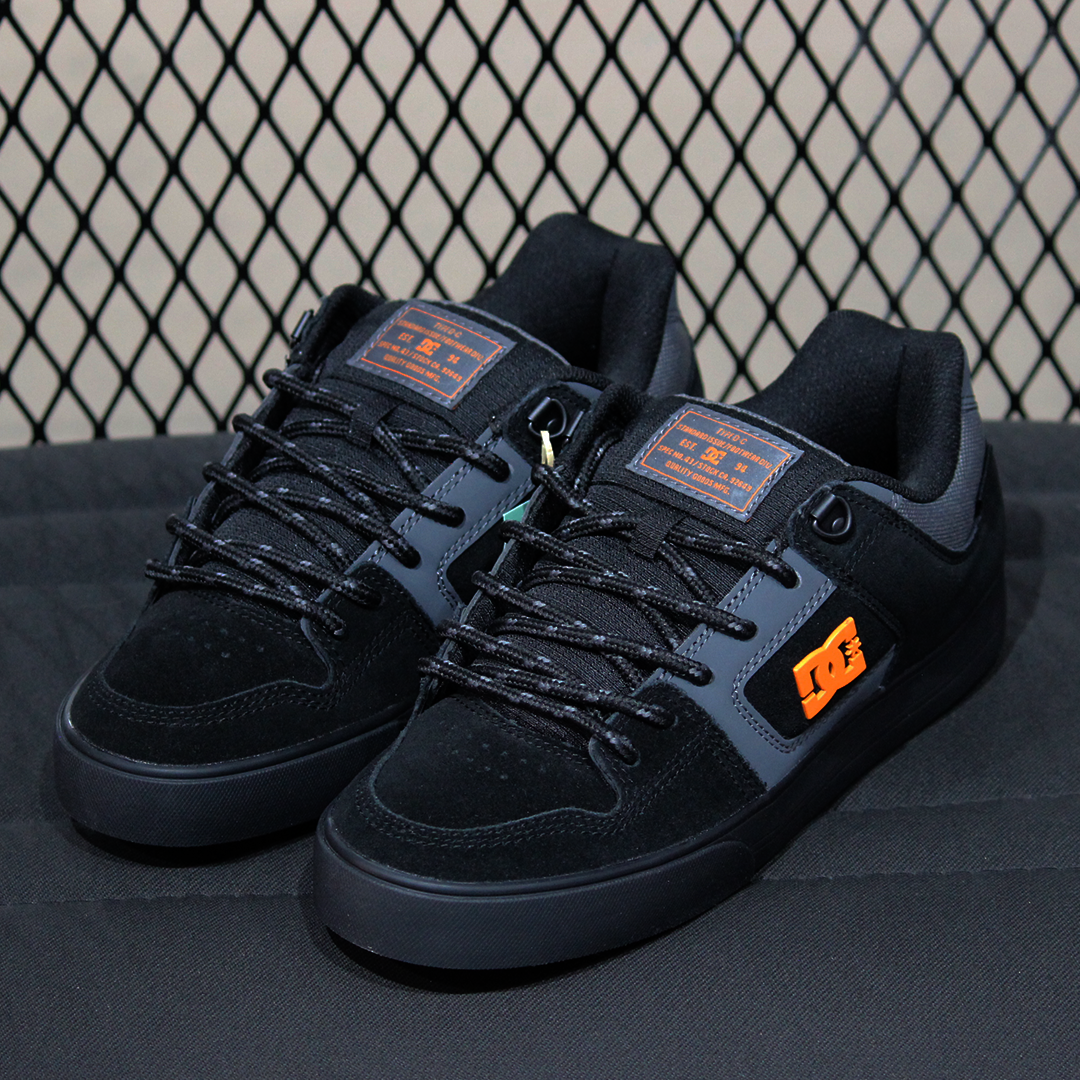 Tenis DC Pure WNT Grey Black Orange