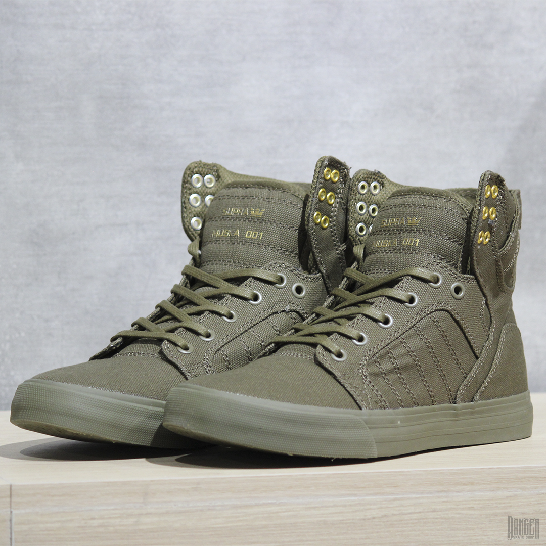 Tenis Supra Footwear Skytop Olive