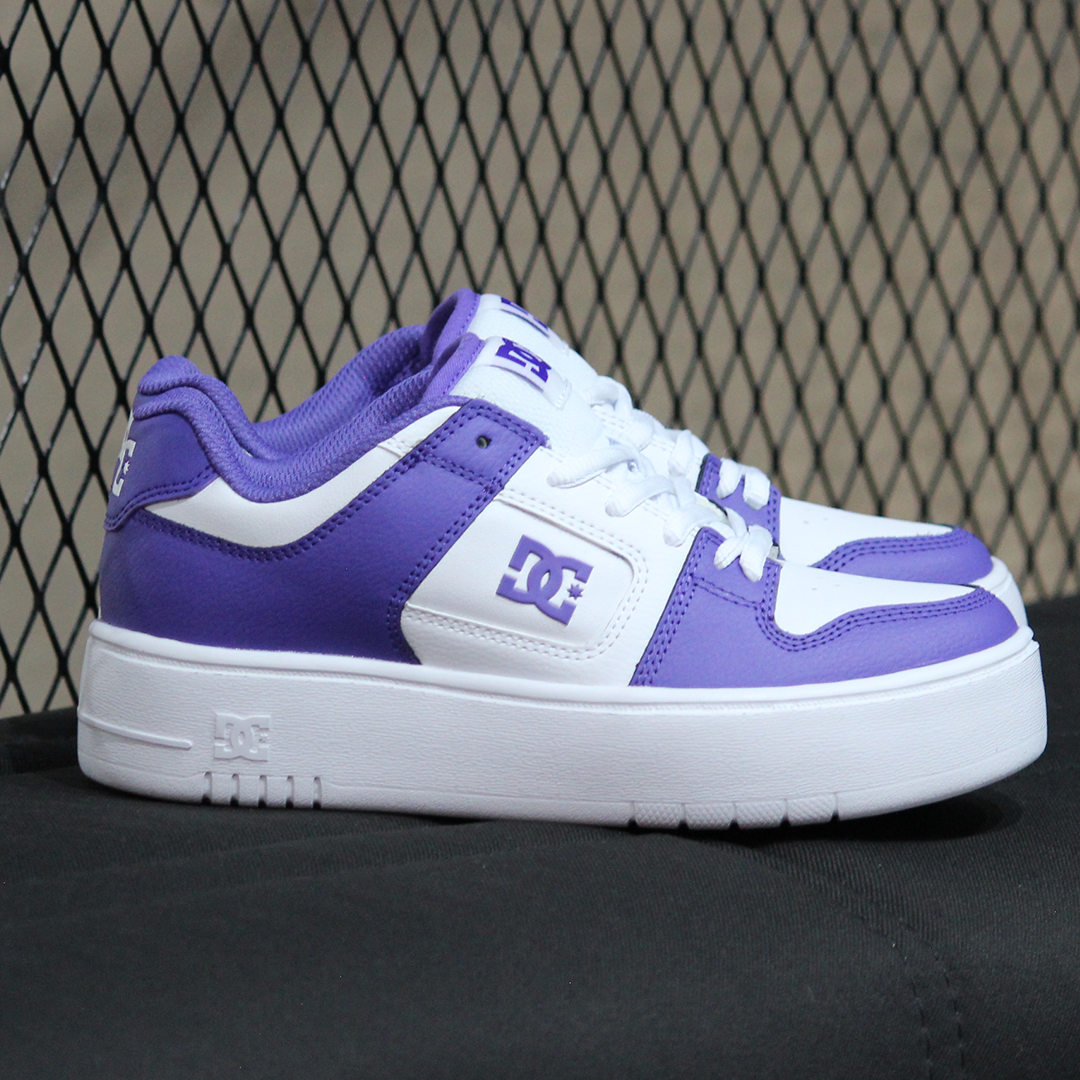 Tenis DC Manteca 4 Platform Grape White