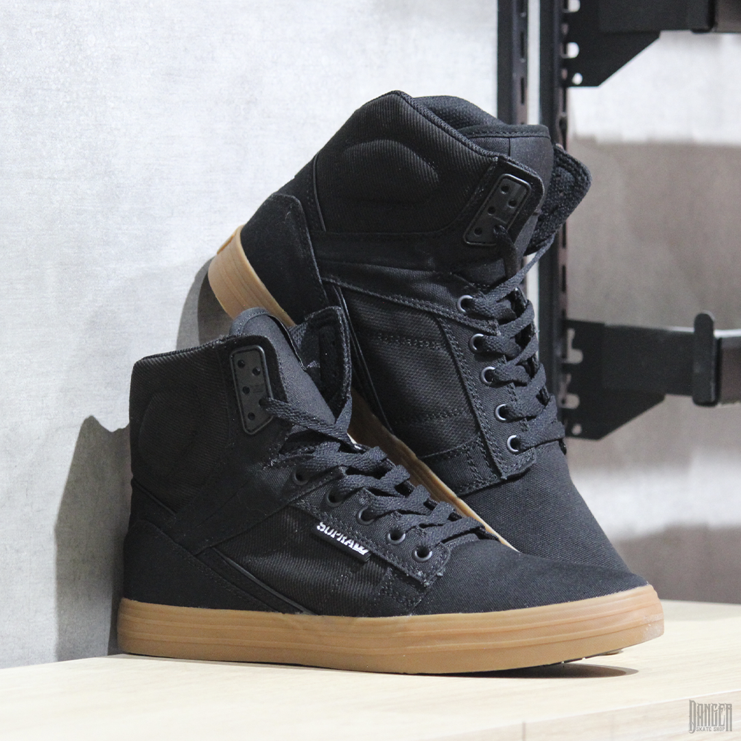 Tenis Supra Footwear Ridgemont Black Gum