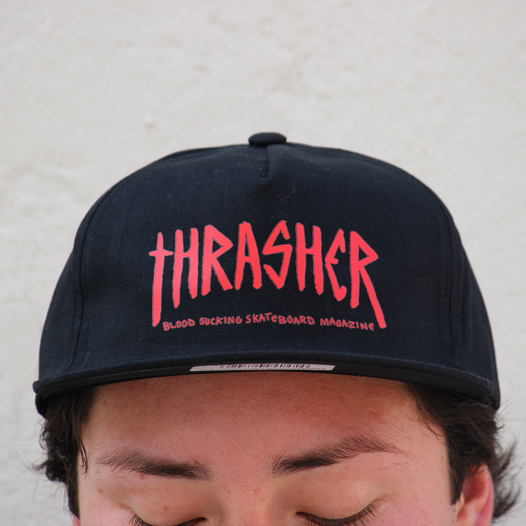 Gorra Thrasher X Toy Machine Scratch Black