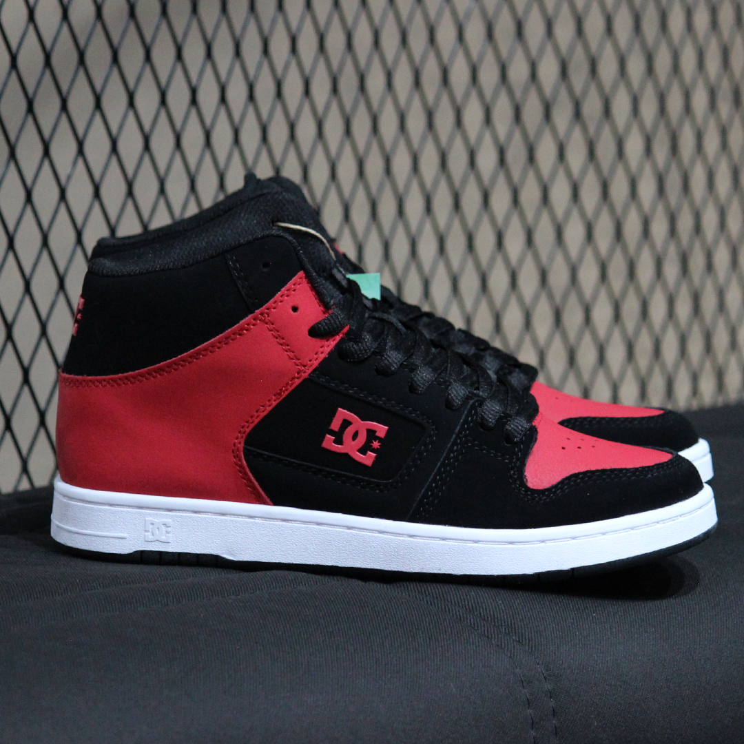 Tenis DC Manteca 4 Hi Black Red