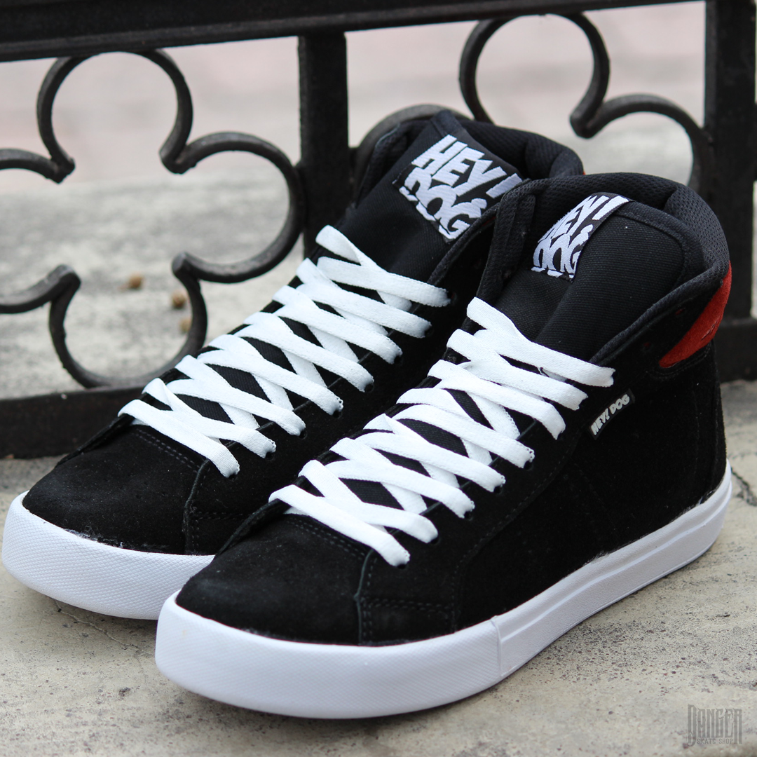 Tenis Hey! Dog Bravo Hi Negro Blanco