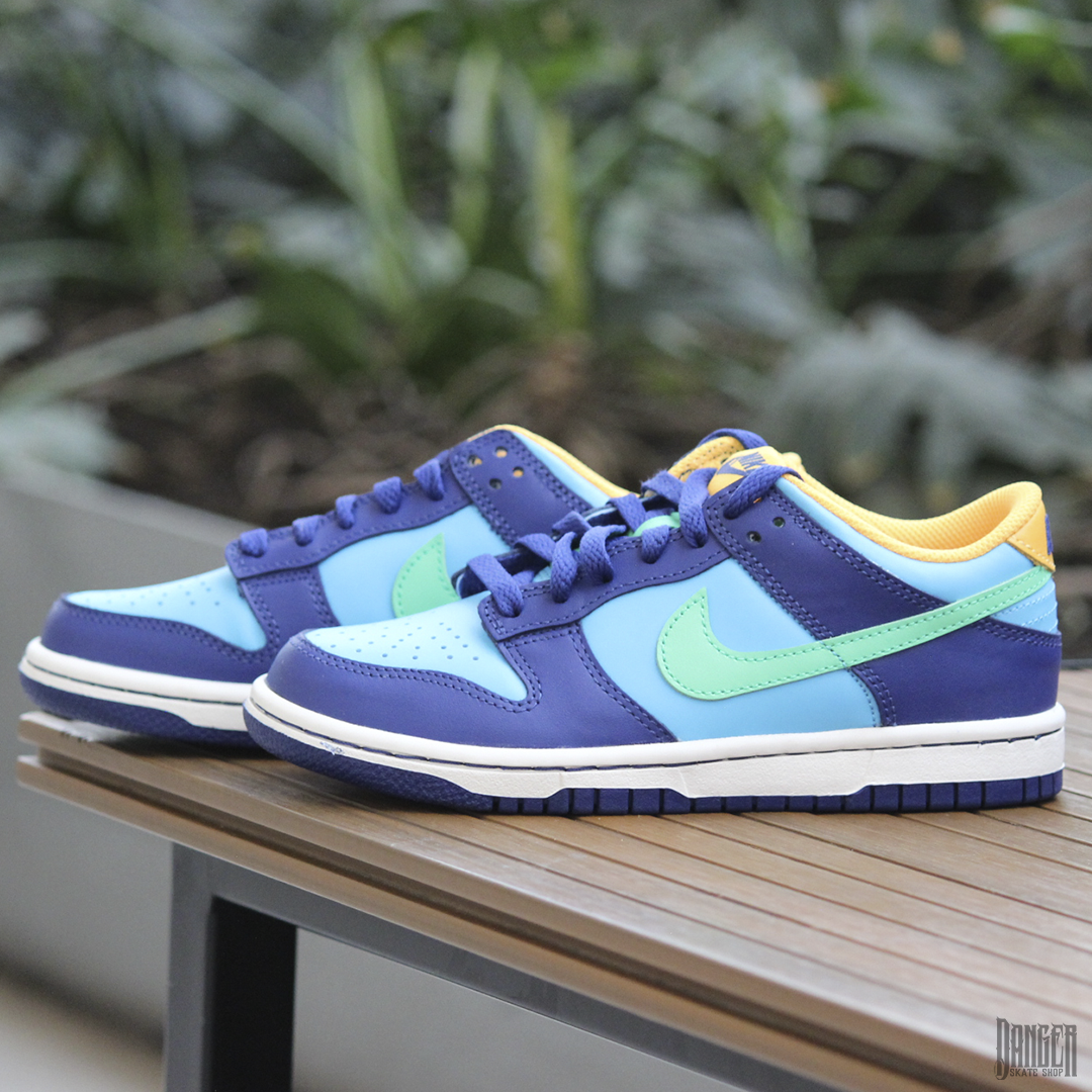 Tenis Nike Dunk Low Baltic Blue Electric Algae Deep Royal