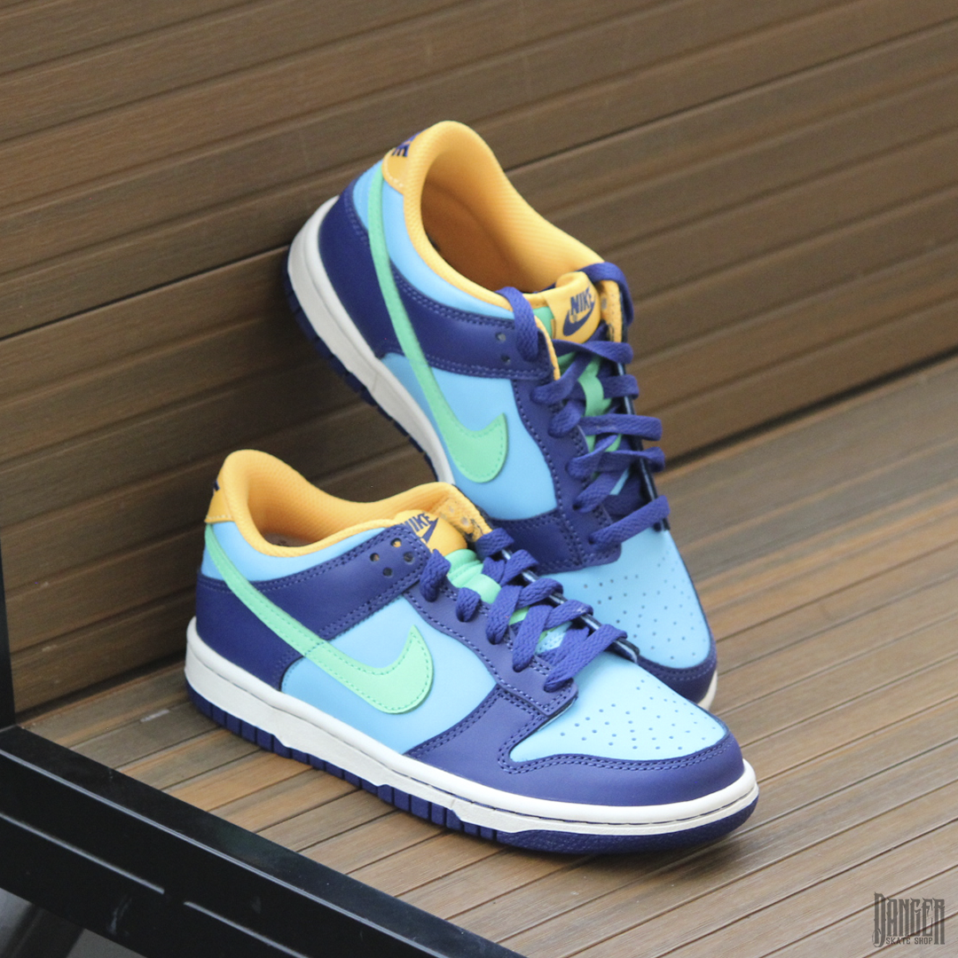 Tenis Nike Dunk Low Baltic Blue Electric Algae Deep Royal