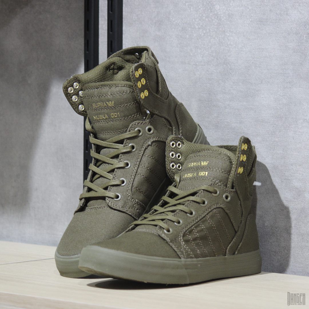 Tenis Supra Footwear Skytop Olive