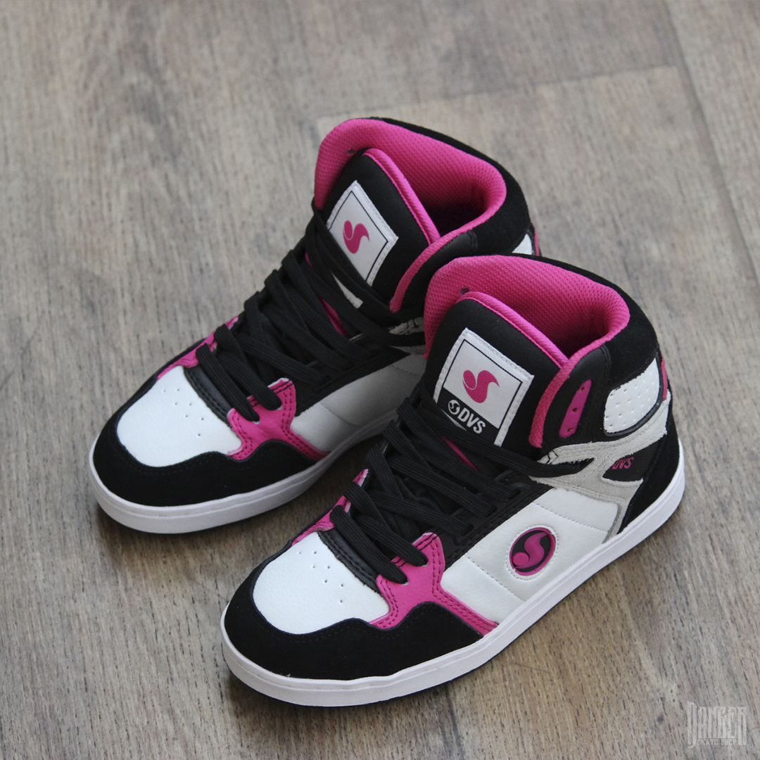 Tenis DVS Honcho Black White Pink