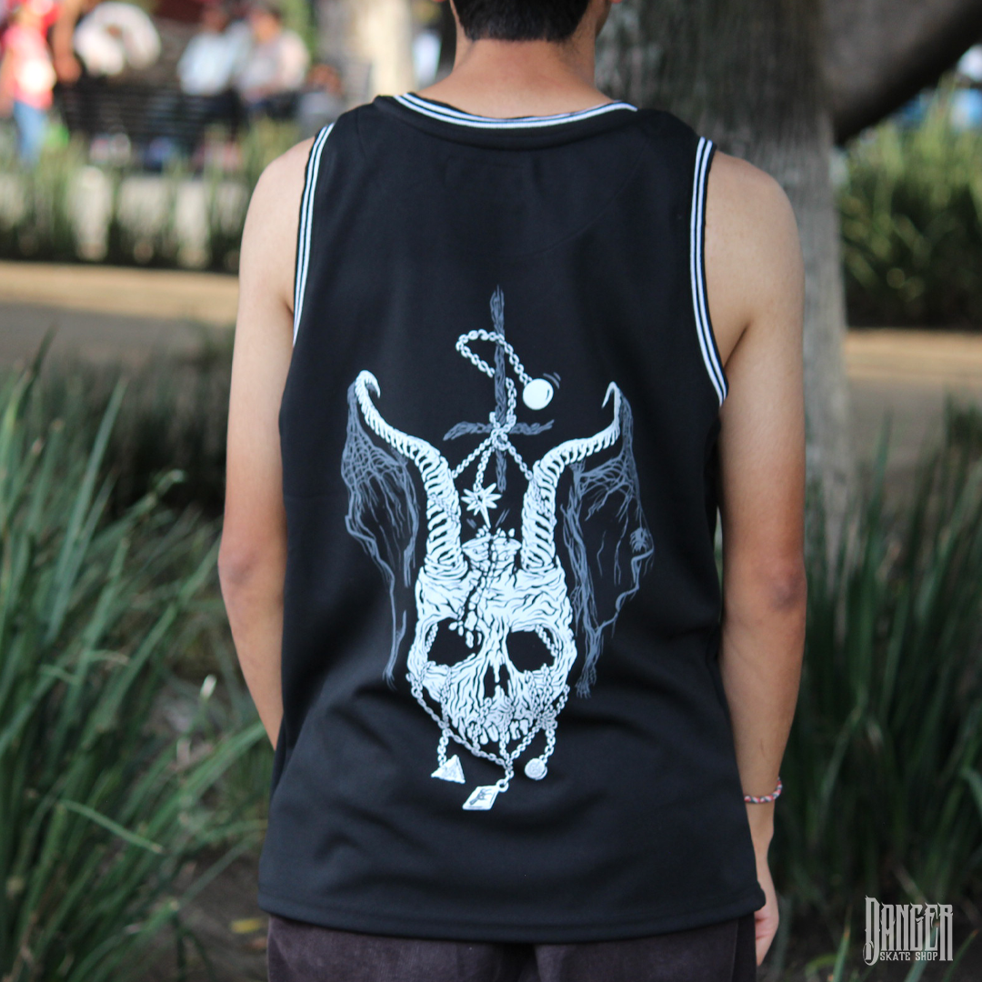 Tank Top Cramp Satan Skull