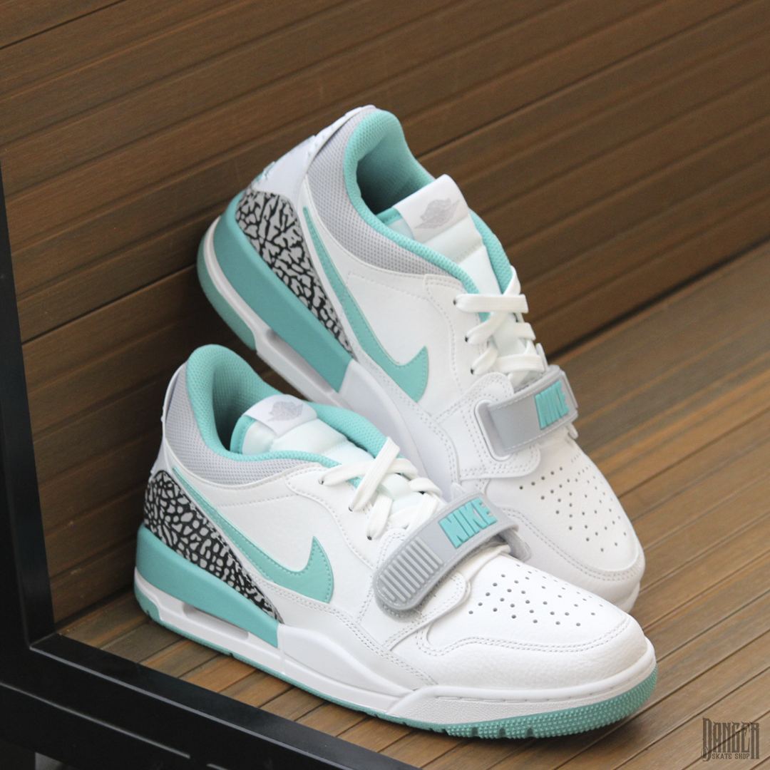 Tenis Nike Jordan Legacy 312 Low White Turquois