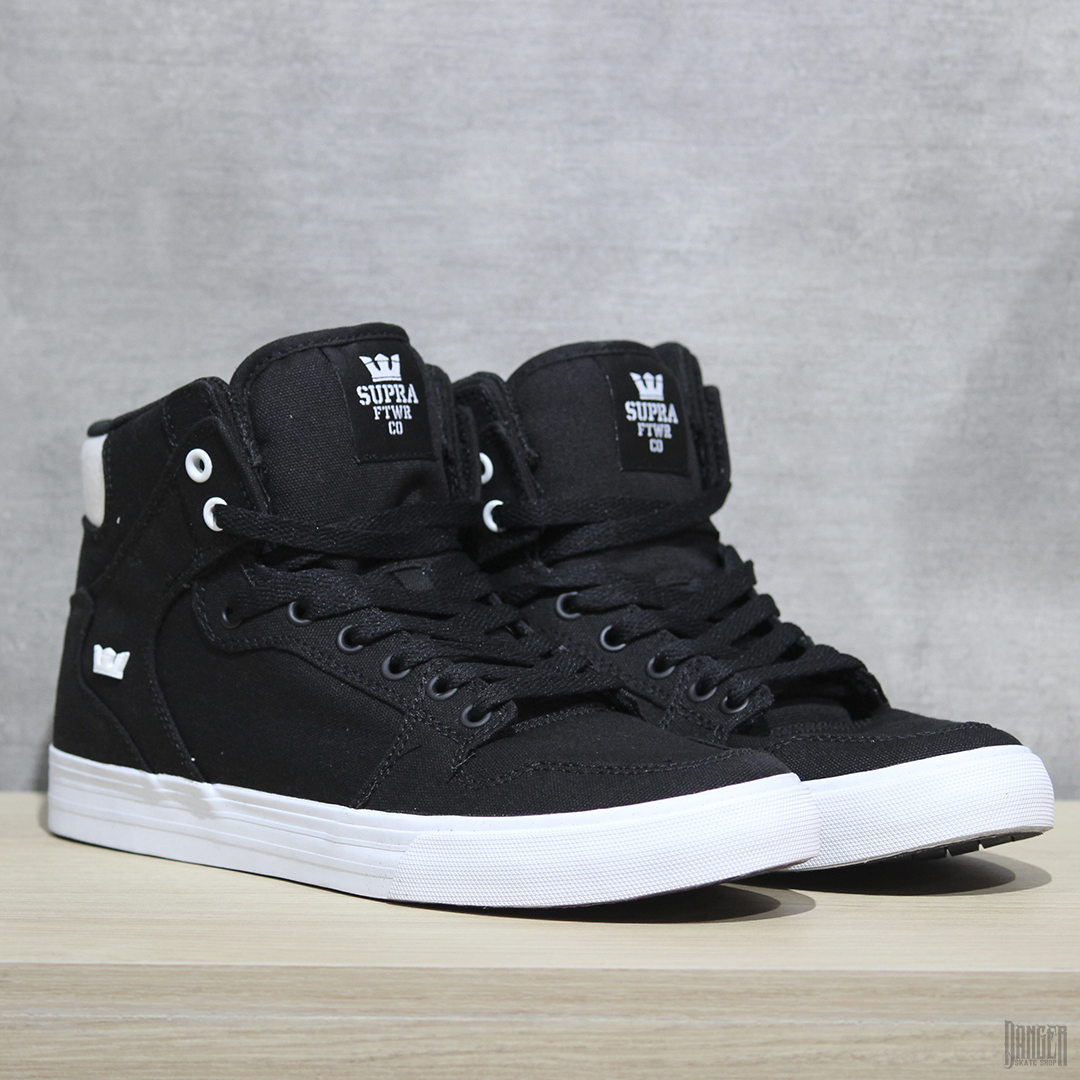 Tenis Supra Footwear Vaider Black White Black