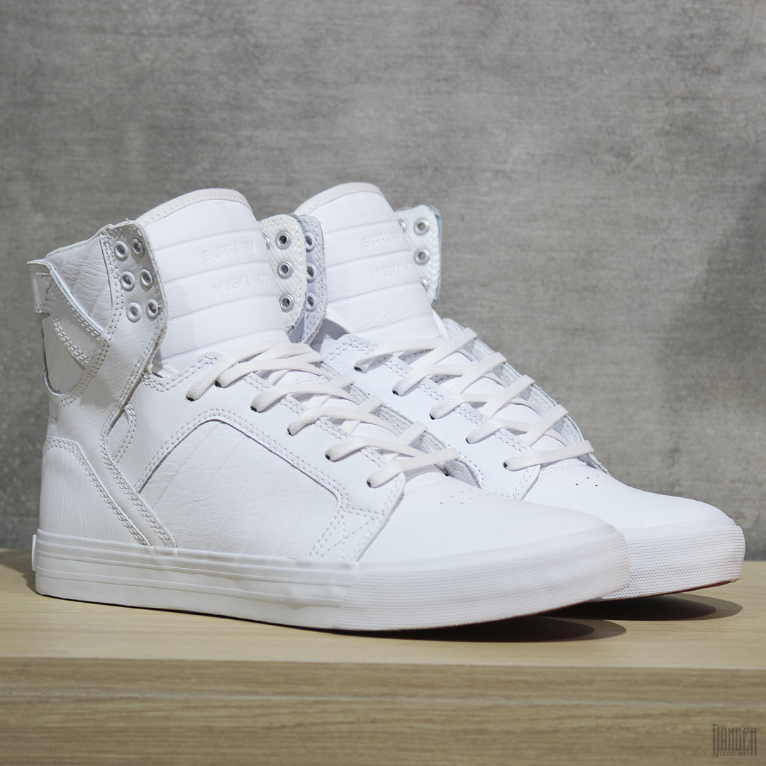 Tenis Supra Footwear Skytop White White Red