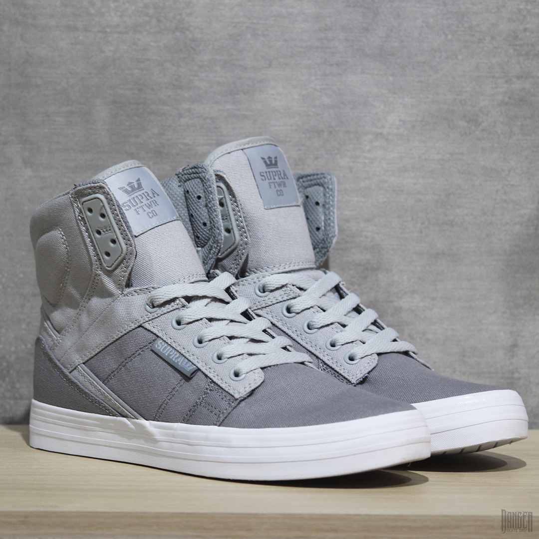 Tenis Supra Footwear Ridgemont DK Grey LT Grey White