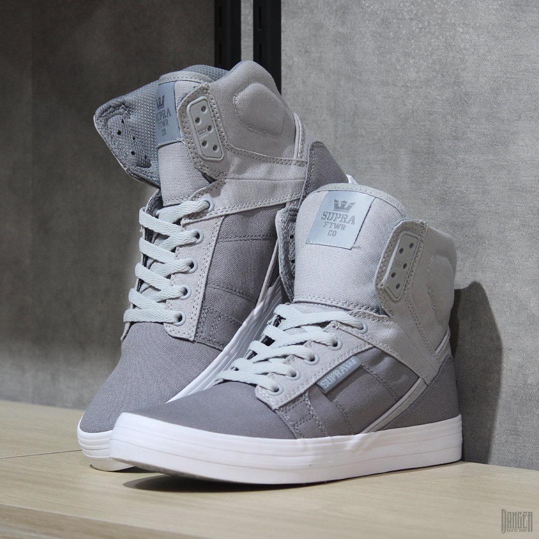 Tenis Supra Footwear Ridgemont DK Grey LT Grey White