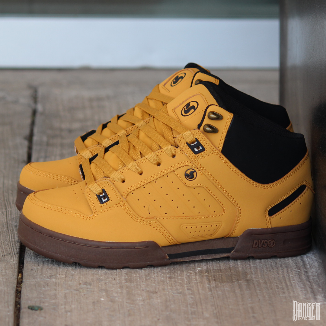 Botas DVS Militia Chamois Black Nubuck