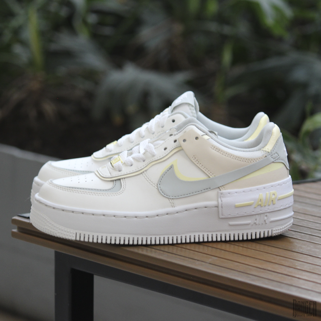 Tenis Nike Air Force 1 Low Shadow Sail Light Silver Citron Tint