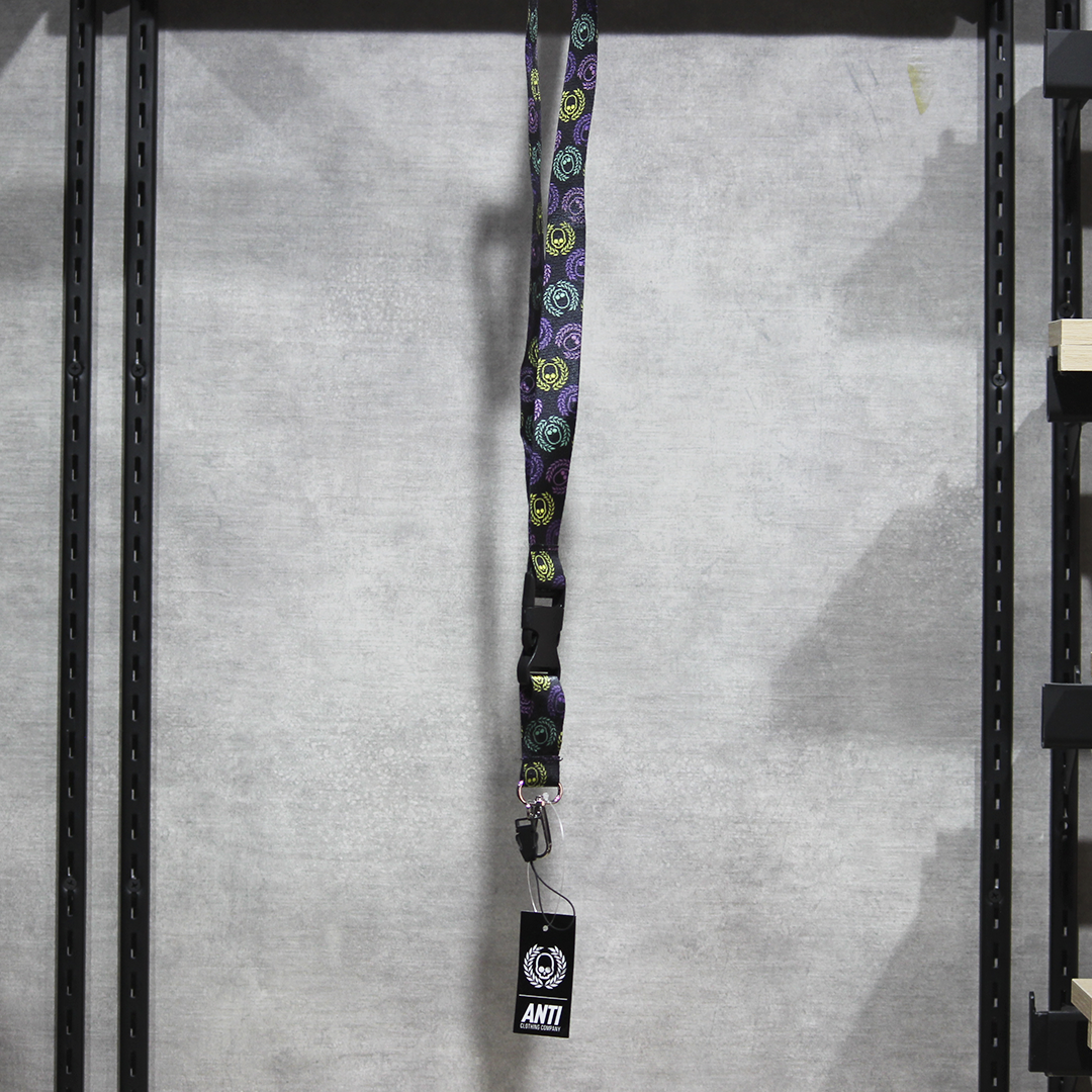 Lanyard Antifashion Logos Texture