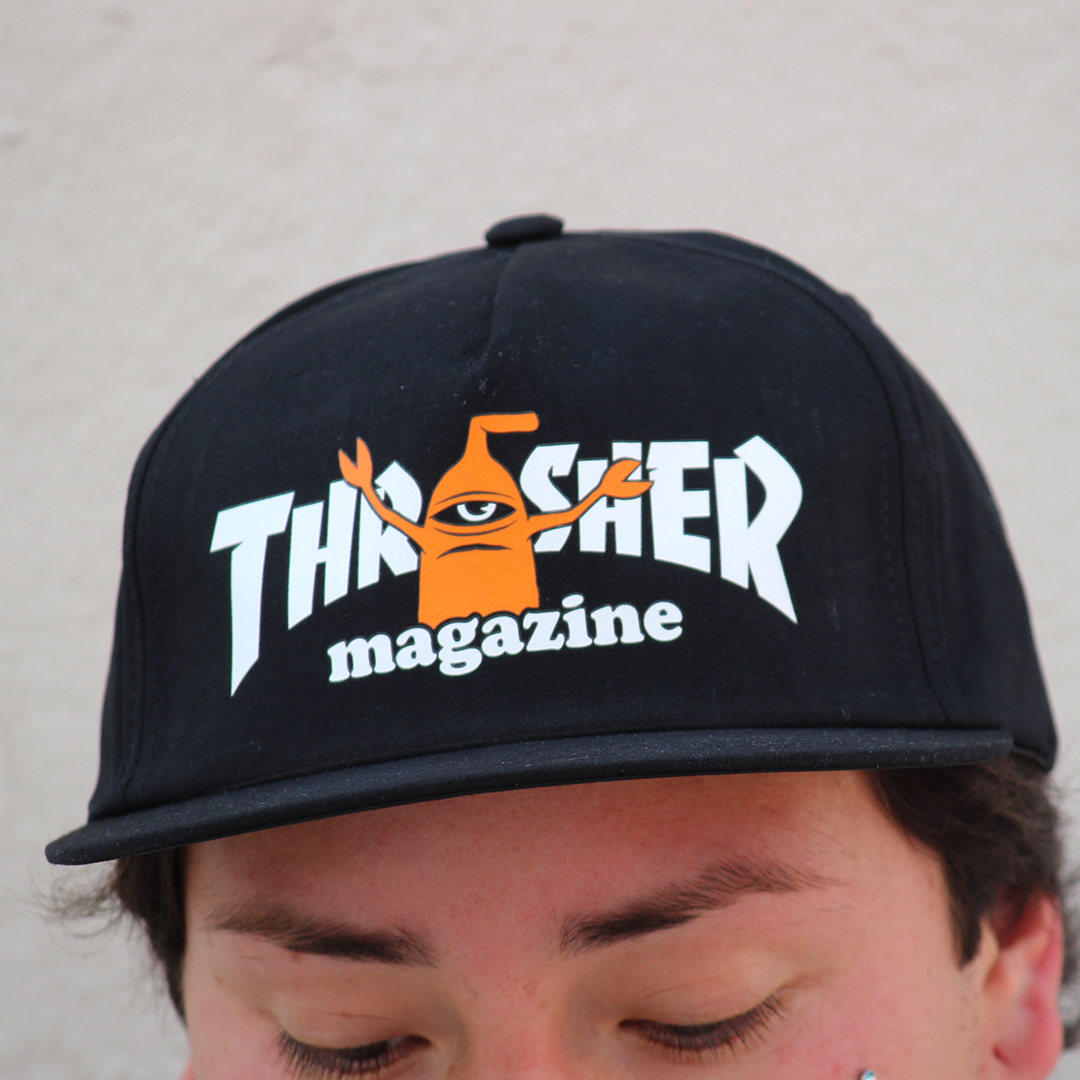 Gorra Thrasher X Toy Machine Sect Black