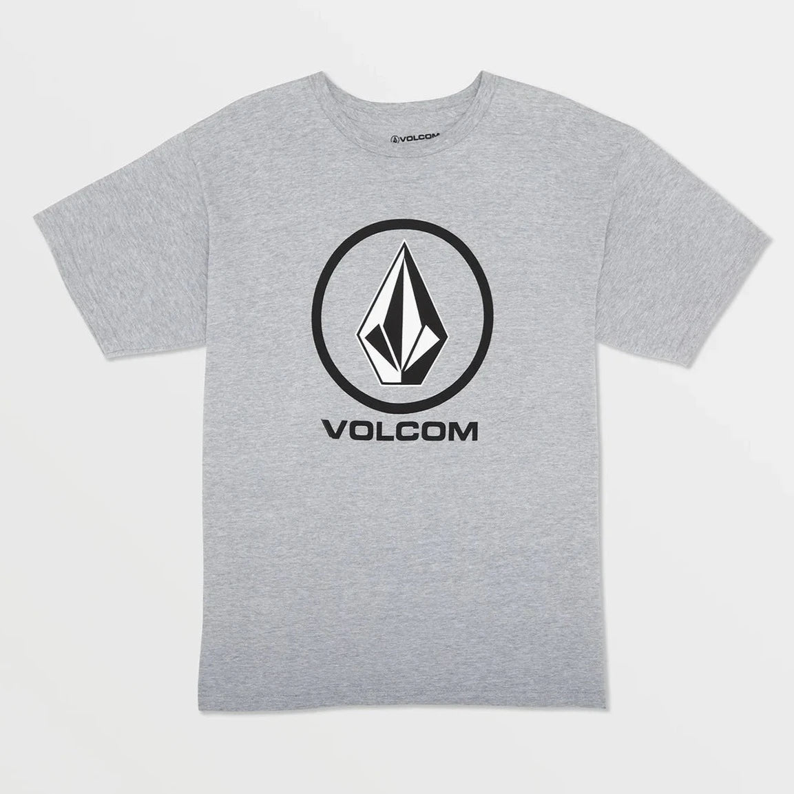 Playera Volcom Crisp Stone SST Heather Grey