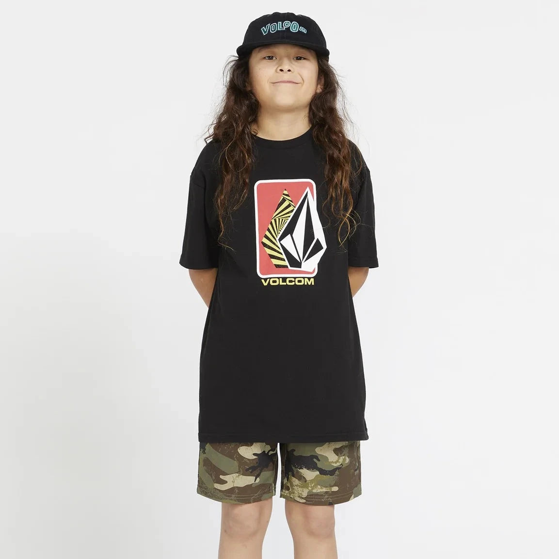 Playera Volcom Rampstone Geo SST Black