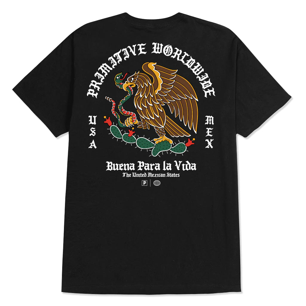 Playera Primitive Vida Black