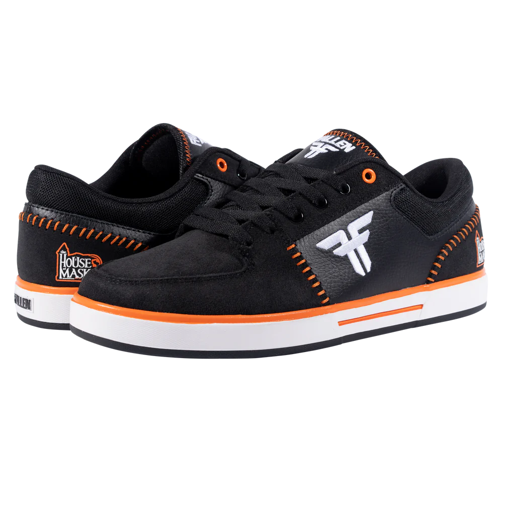 Tenis Fallen Patriot House Of Mask Black Orange