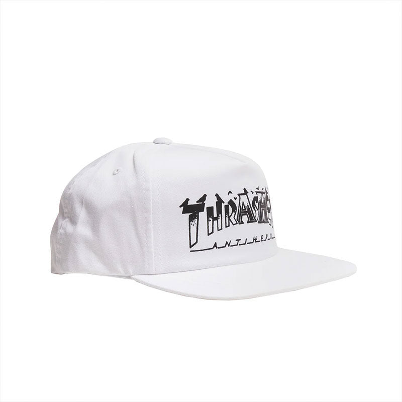 Gorra Thrasher X Antihero Pigeon Mag White