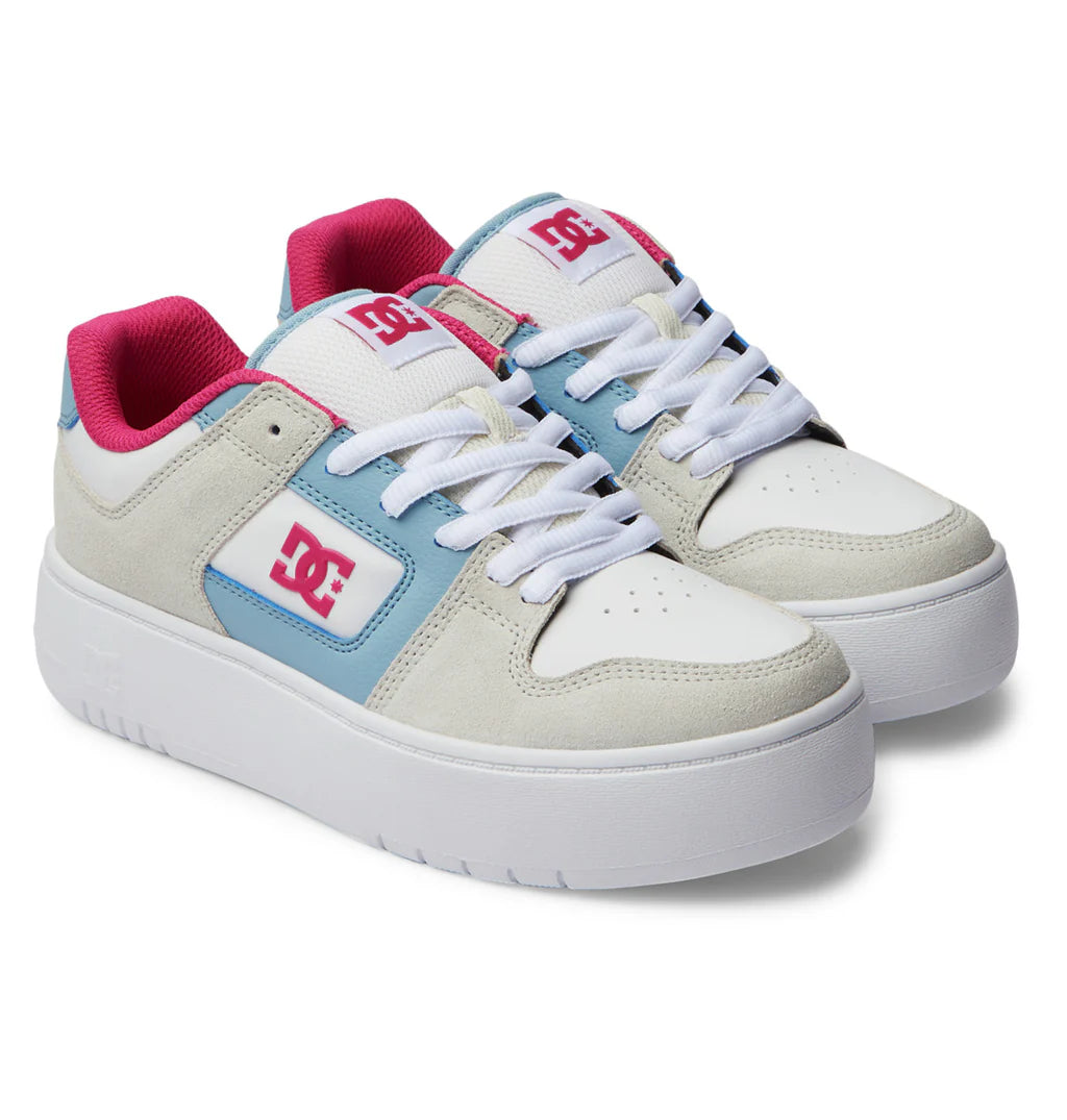 Tenis DC Manteca 4 Platform Blue Pink