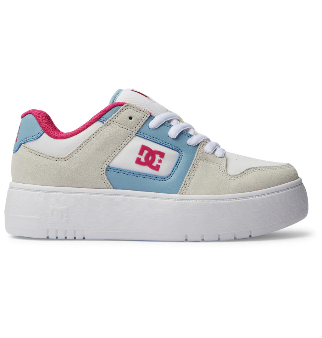 Tenis DC Manteca 4 Platform Blue Pink