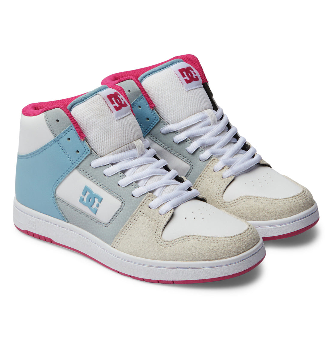 Tenis DC Manteca 4 Hi Blue Pink